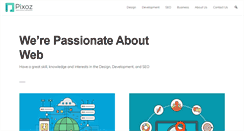 Desktop Screenshot of pixoz.net